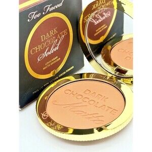 Too Faced Chocolate Soleil Matte Bronzer Full Size 8g / .28oz New In Box